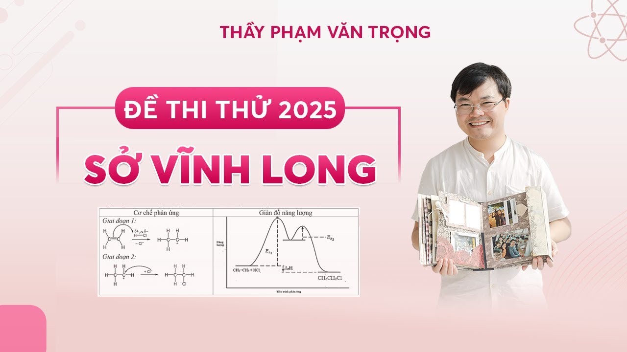 ĐỀ THI THỬ MÔN HÓA SỞ VĨNH LONG 2025
