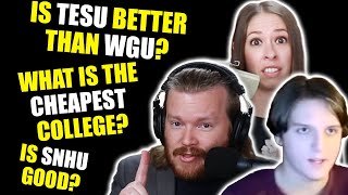 "What Is the CHEAPEST College in Existence???" | Q&A #9