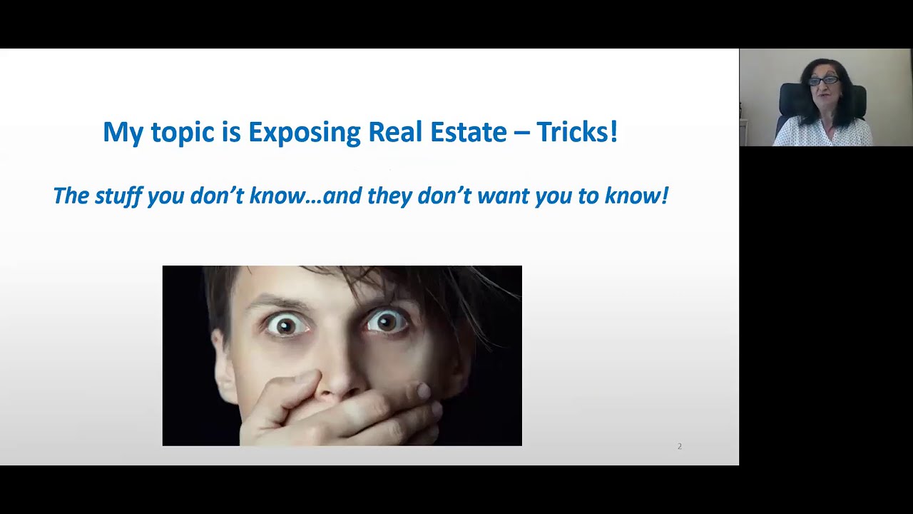 BNI Greenacres - Presentation: Real Estate Tricks Exposed - Why you need a property advocate