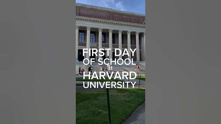 FIRST DAY OF SCHOOL AT HARVARD #harvard #ivyleague #harvarduniversity
