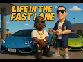 Life in Fast lane car link up with friends in dubai