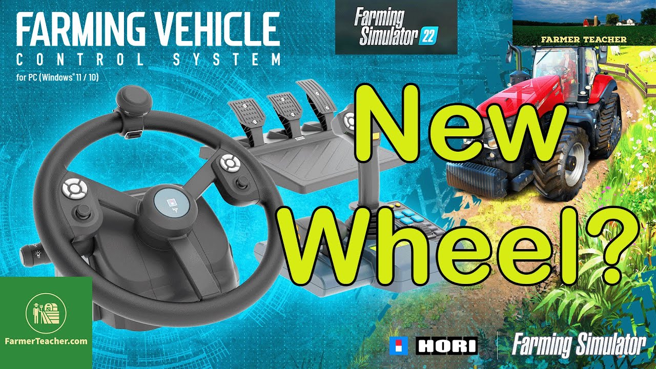FS 22 Hori Vehicle Control System, for Farming Simulator 22!  #farmingsimulator22 #farmsimulator 