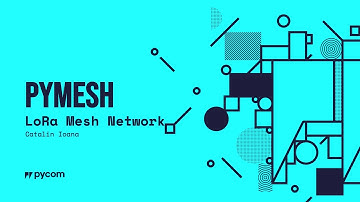 PyMesh LoRa Mesh Network Workshop from The Things Conference 2019