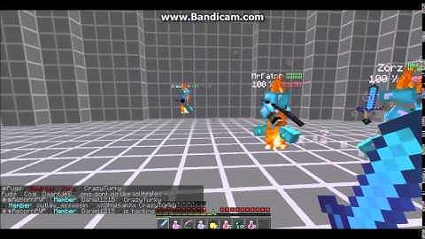 CrazyTurky hacking and UnstoppableAceMC fly abusing at VelocityMC