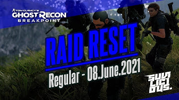 Ghost Recon Breakpoint - Raid Reset [Threat Level Regular]