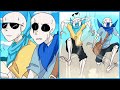 Sans  try not to laugh challenge part 39 undertale comic dub compilation 