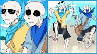 Sans  Try Not To Laugh Challenge Part 39【 Undertale Comic Dub Compilation 】