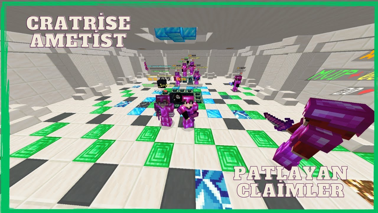 Patlayan Claimden End Portalı Aldık !! Craftrise Ametist