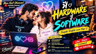 ਮੈਂ Hardware, ਤੂੰ ਮੇਰਾ Software | Punjabi English Rap | Smooth Jazz + Piano + Soft Drums | Dhanwant  screenshot 4