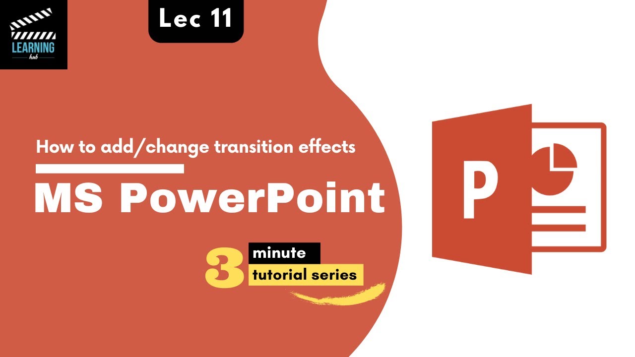 11-How to add/change transition effects in MS PowerPoint Slides ...