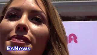 Meet Ring Girl Of The Year Brittney Palmer Talks Nate Diaz Calling Out DC EsNews Boxing