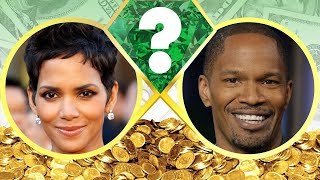 WHO S RICHER - Halle Berry or Jamie Foxx