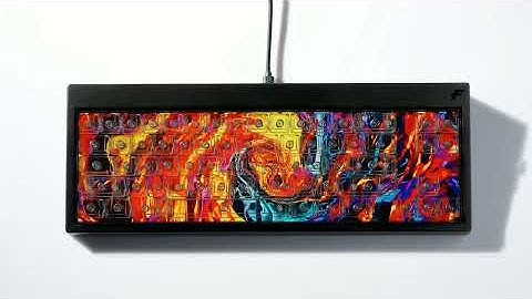 The Keyboard With a Built-In 2K Display: Finalmouse Finally Releases Its Video-Skin Keycap Deck