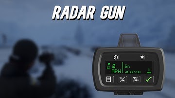 Advanced Radar Gun Script | Install & Showcase |  FiveM Tutorial 2025