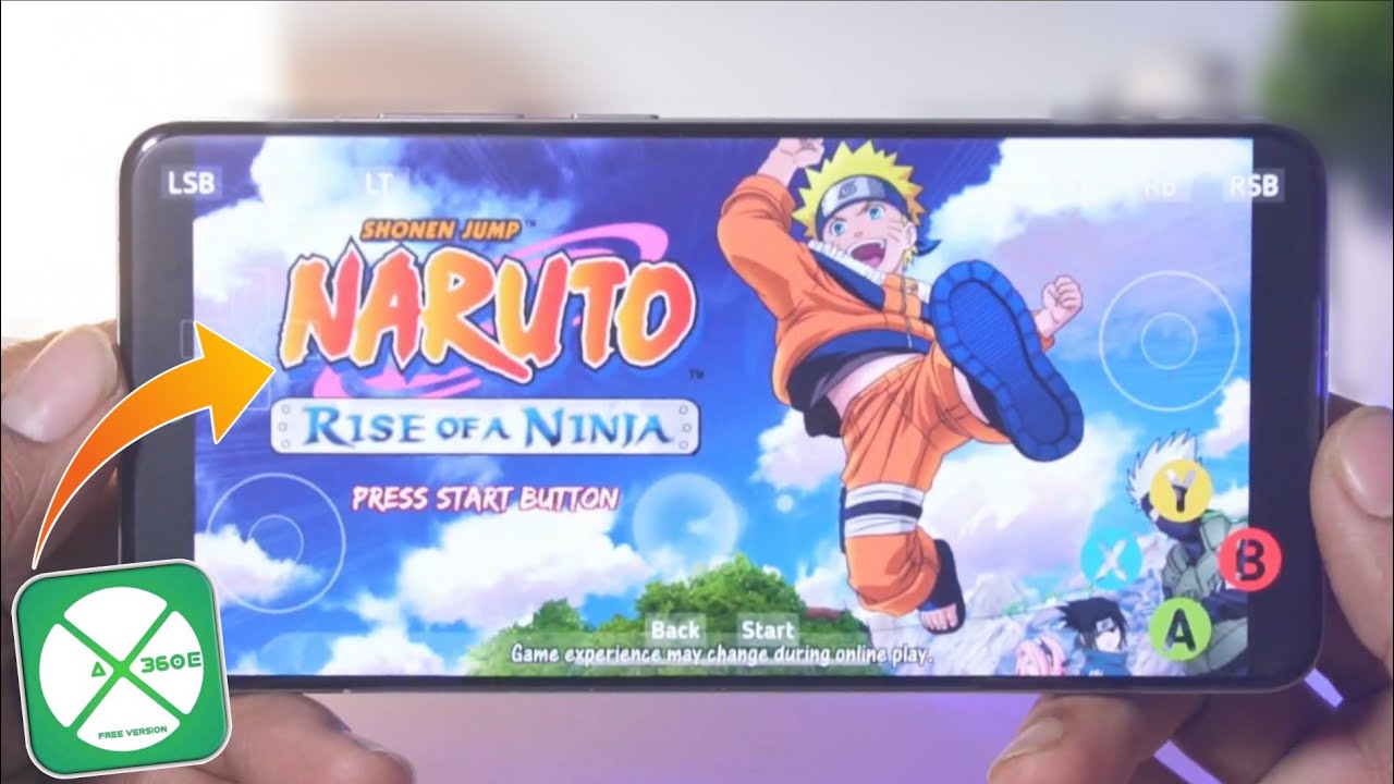 AX360e Emulator - Naruto : Raise of the Ninja Gameplay | Xbox 360