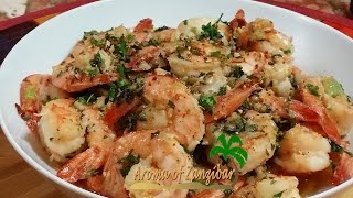 Garlic butter Shrimp - Kiswahili