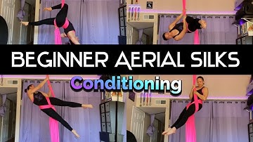 Beginner Aerial Silks Invert Conditioning with Natalie