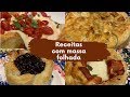 Receitas com massa folhada - Cozinhando com a minha irmã !