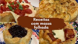 Receitas com massa folhada – Cozinhando com a minha irmã