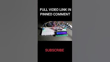 Bidirectional Visitor Counter Using Arduino