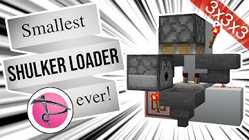 Unbelievable: Build a Tiny Shulker Box Loader for Minecraft—Find Out How!