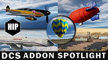 DCS TOP Addons l Landing Ship l Hot Air Balloon l AI Tupolev l New FOB l Addon Spotlight Series Ep.8