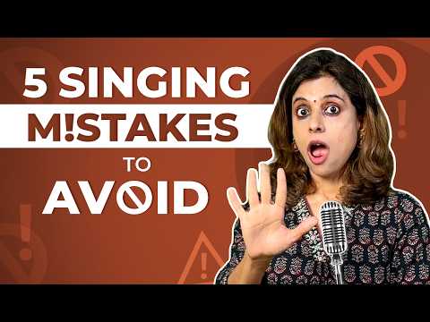 5 Singing Mistakes to Avoid | Pratibha Sarathy