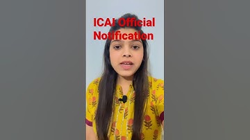 ICAI official Notification/ Breaking News /New/Existing course applicability #icai #caexam