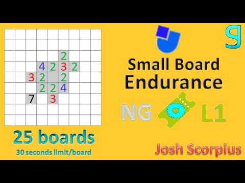 Small Board Endurance No Guessing L1 [JClic]