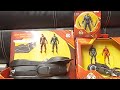 The Flash Spin Master Batmobile, Batcycle, and Figures