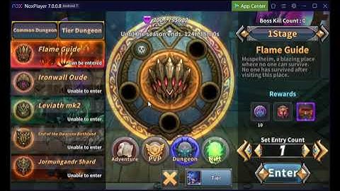 Tier dungeon et skills, comprendre et optimiser [fr] tuto/conseils - Raid The Dungeon - Gedat EU-1