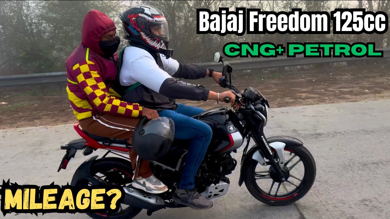 Bajaj Freedom CNG Bike Range Test | Real Mileage ￼कितना मिलता है ? 