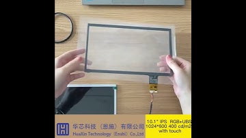 10.1 inch 1024*600 TFT RGB/USB with touch lcd display scrren