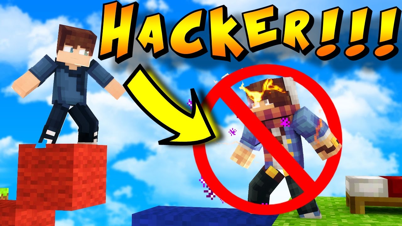 HOW TO BEAT HACKERS! - Minecraft BED WARS!!! (Hacking In Minecraft ...
