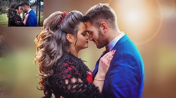 Warmlight effect and blur background | photoshop manipulation tutorial cs6/cc