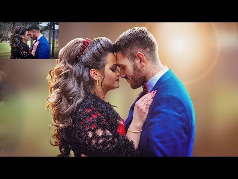 Warmlight effect and blur background | photoshop manipulation tutorial cs/cc