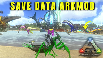 ARK MOBILE SAVE DATA MOD || FREE AMBER || GOD CONSOLE || ALL TEK || UNLIMITED TAME