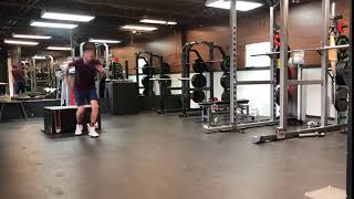 Depth drop to sprint