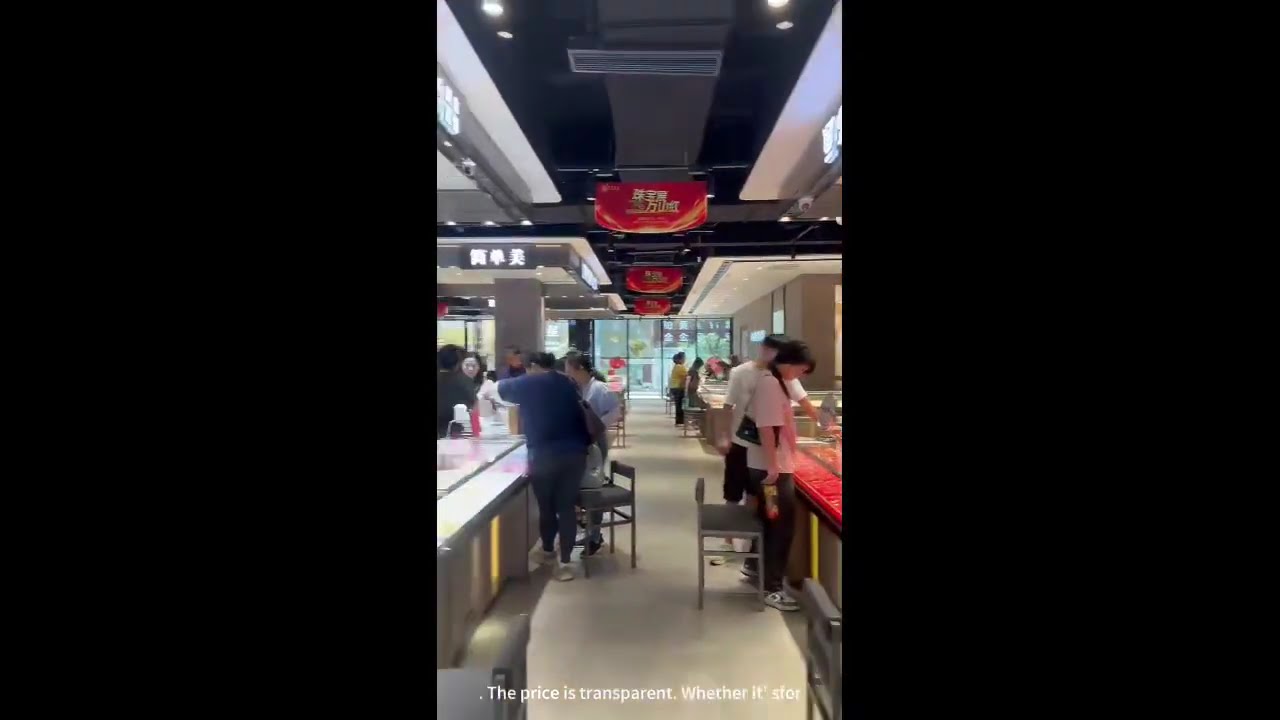 Hong Kong student's first visit to Shenzhen Shuibei Golden market!