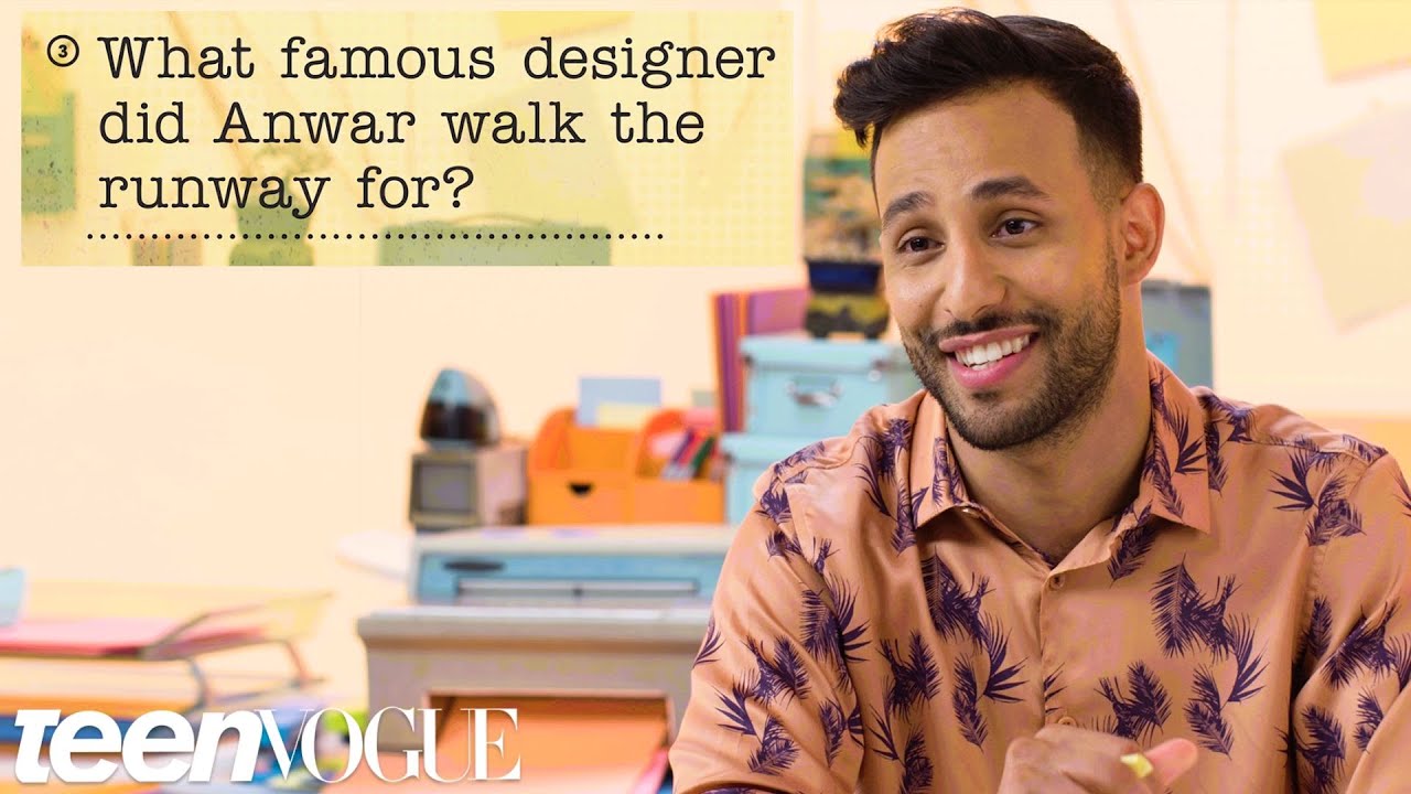 Anwar Jibawi Guesses How 1,197 Fans Responded to a Survey About Him | Teen Vogue