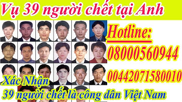 Vụ 39 người chết trong container: được xác nhận là công dân Việt Nam