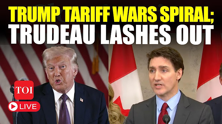 Trudeau LIVE I Canada's Trudeau Announces 25% Counter Tariffs; 'Americans Will Suffer'