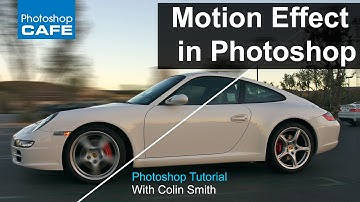 How to fake motion in a photograph: Photoshop Tutorial