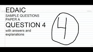 EDAIC Paper A Question 4