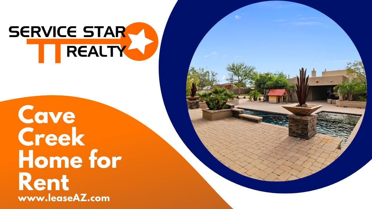 Cave Creek Homes for Rent 4BR/3BA by Cave Creek Property Management | Service Star Realty