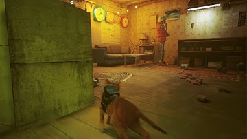 STRAY THE SLUMS PART2 FINDING THE DIGICODE.