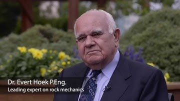 Dr  Evert Hoek   TAC 2014 Tunneller of the Year