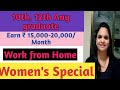 Work from home. Earn money online. Anybody can apply.