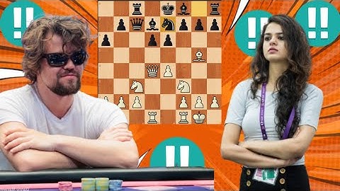 First class Magnus Carlsen vs Tania Sachdev 25