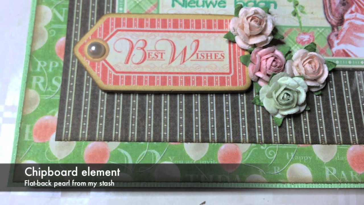 New Job Card with Time to Celebrate (Graphic 45)